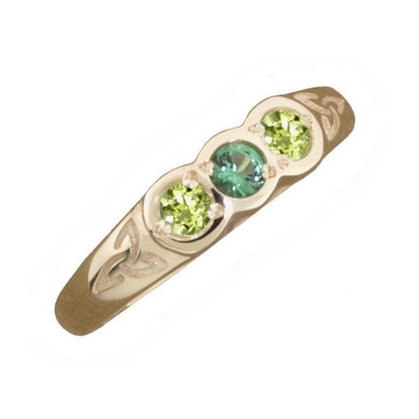 Family Birthstone Ring in 9ct Gold