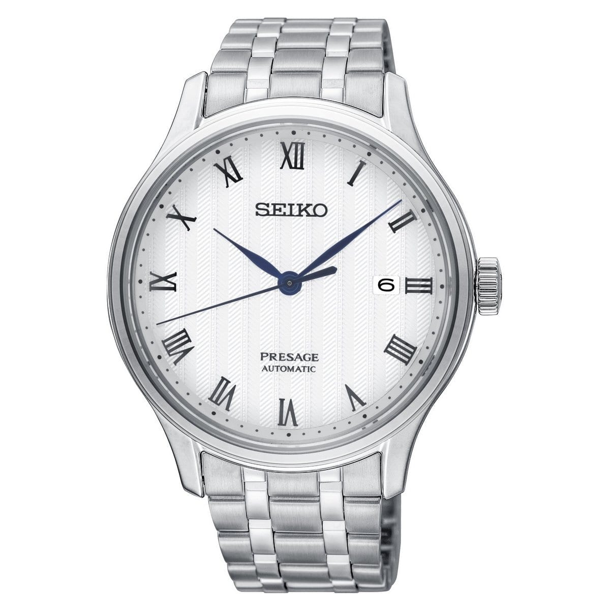SEIKO PRESAGE AUTOMATIC WHITE DIAL STAINLESS  - Fallers  Jewellers United Kingdom